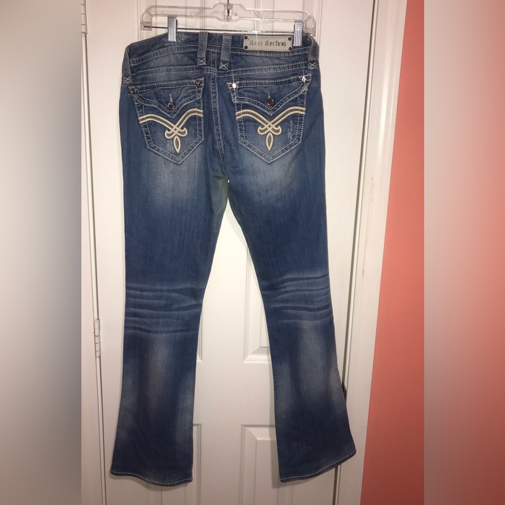 Rock Revival Elaine Boot Jeans Size 29 - Picture 1 of 6